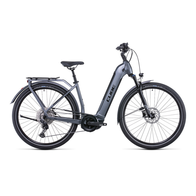 Vélo Electrique Cube Kathmandu Hybrid Pro 625 Easy Entry Gris/Noir 2022 (531202)