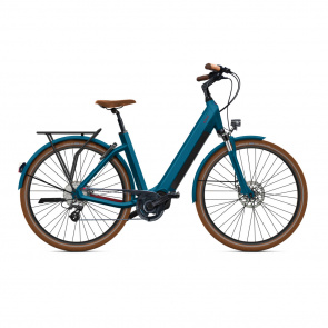 O2feel Vélo Electrique O2feel iSwan City Boost 6.1 432 Easy Entry Bleu Cobalt 2022 (5111)