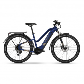Haibike Vélo Electrique Haibike Trekking 7 Mid 630 Trapèze Bleu 2022 (451201) (45120144)